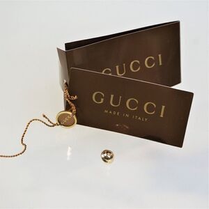 Gucci Replacement Button Gold Color Small Metal Shank Button